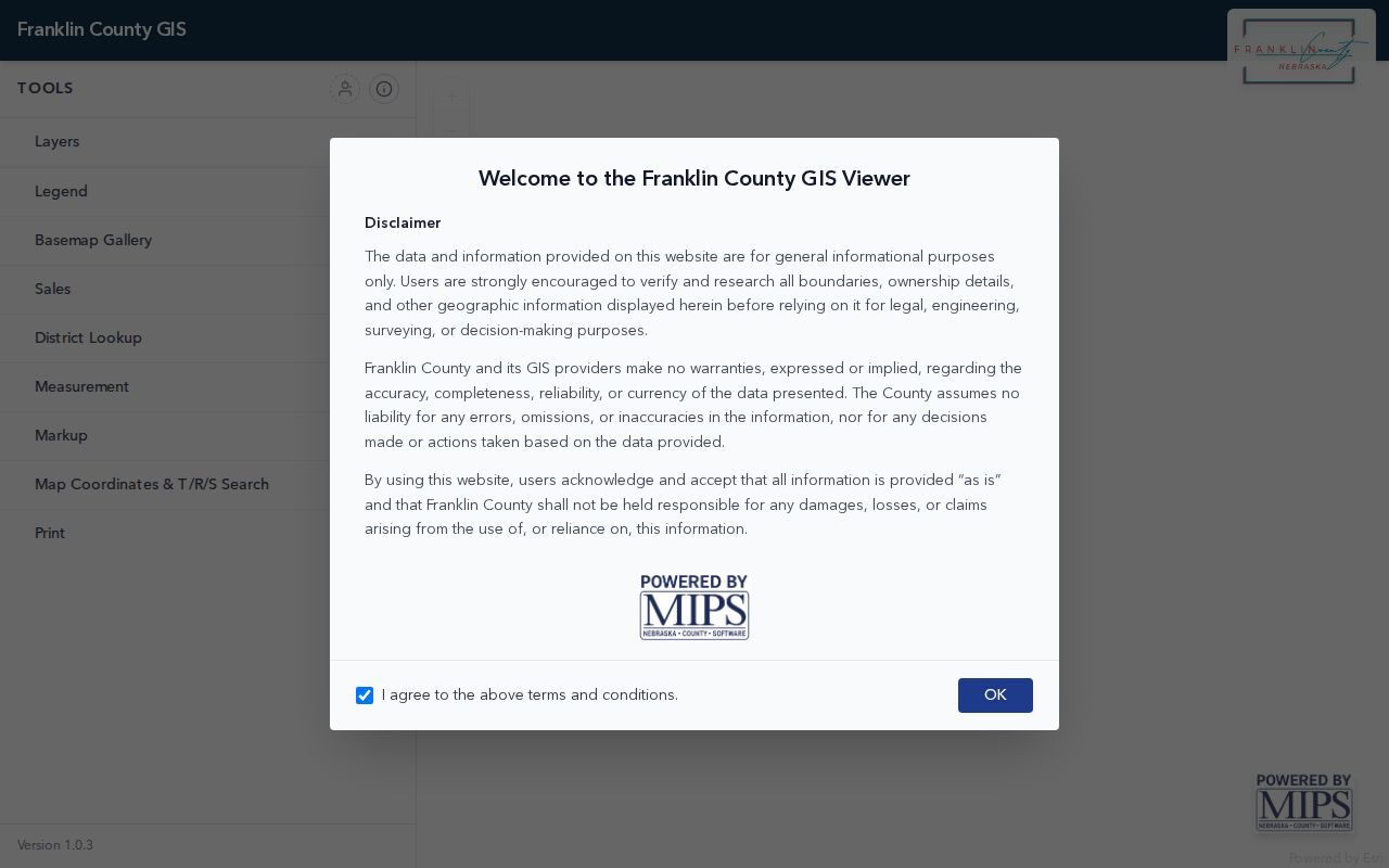 Frankfort street directory GIS parcel viewer